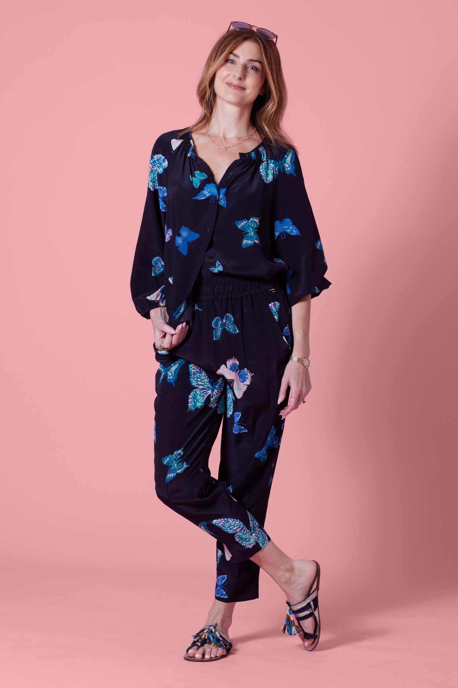 The Julia Pant | Fluttering Butterlies