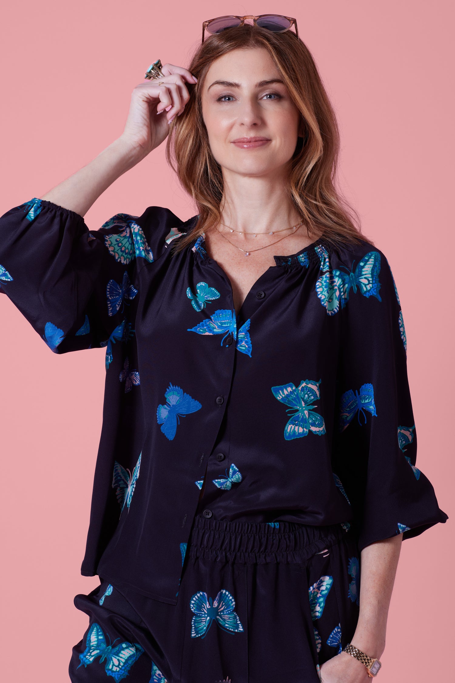 The Julia Pant | Fluttering Butterlies