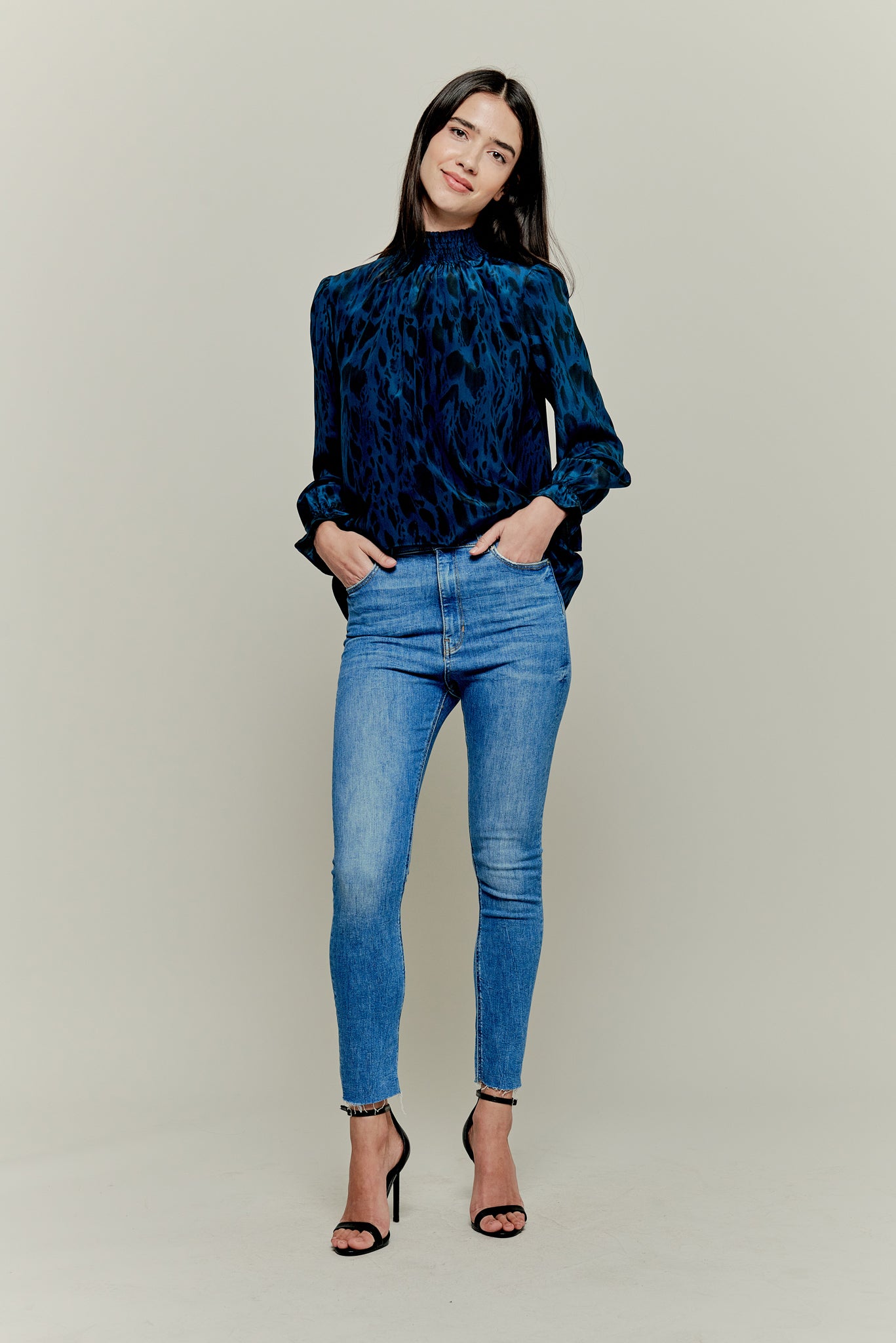 Stella Top | Indigo Safari