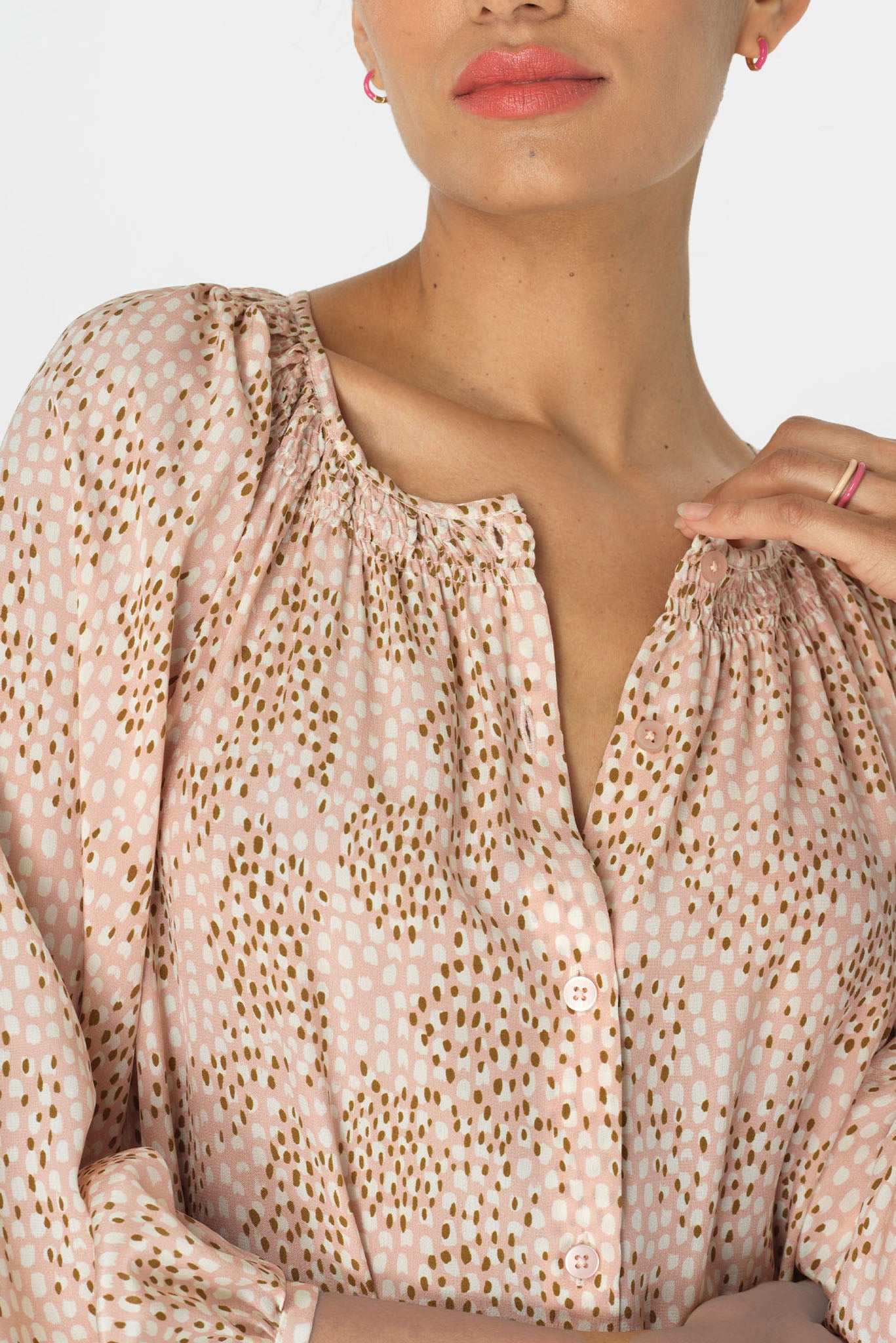 Classic Dress | Blush Spots