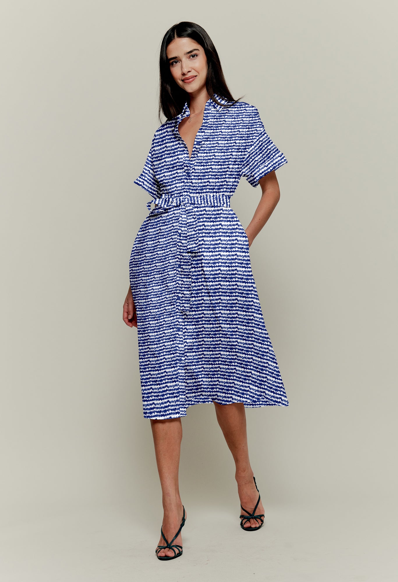 The Sarah Shirtdress | Cobalt Sound