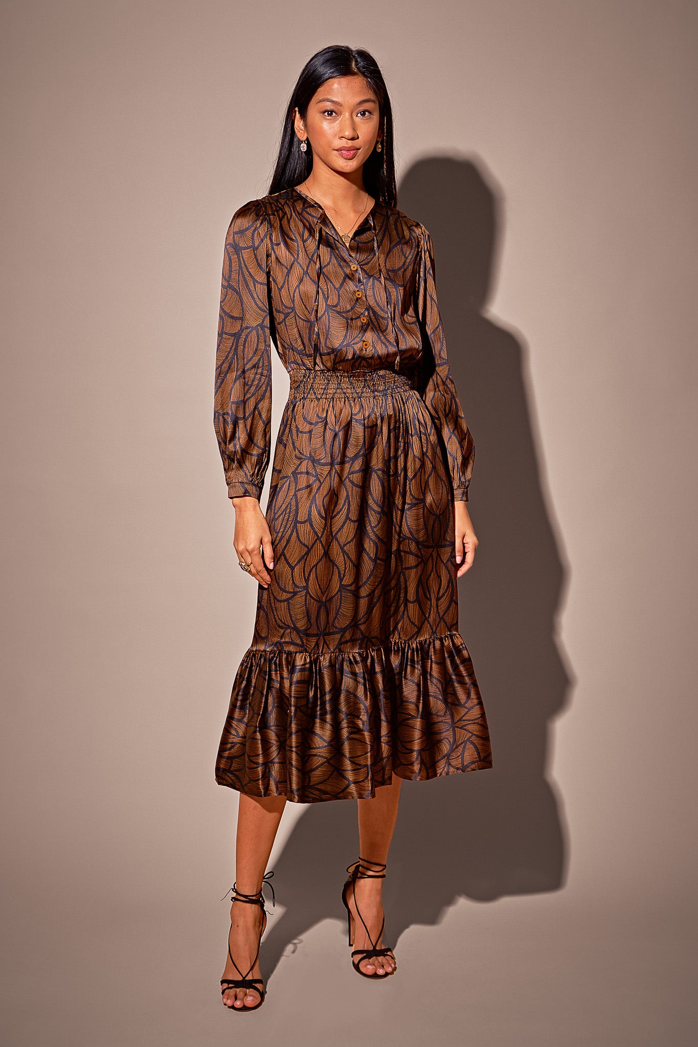 The Juliette Dress | Toffee Nouveau Lace