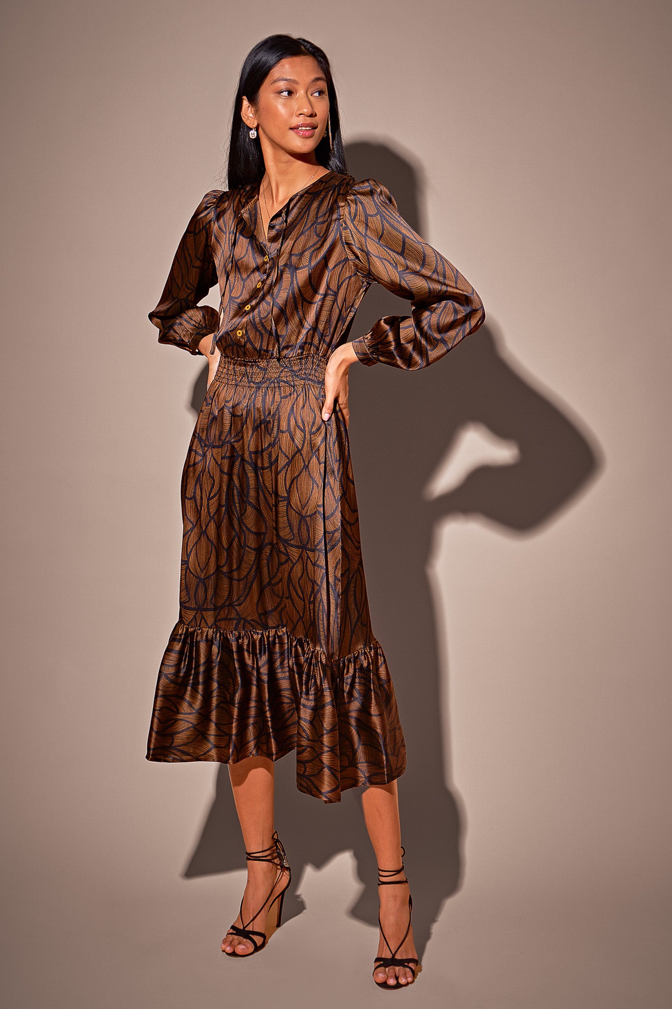 The Juliette Dress | Toffee Nouveau Lace