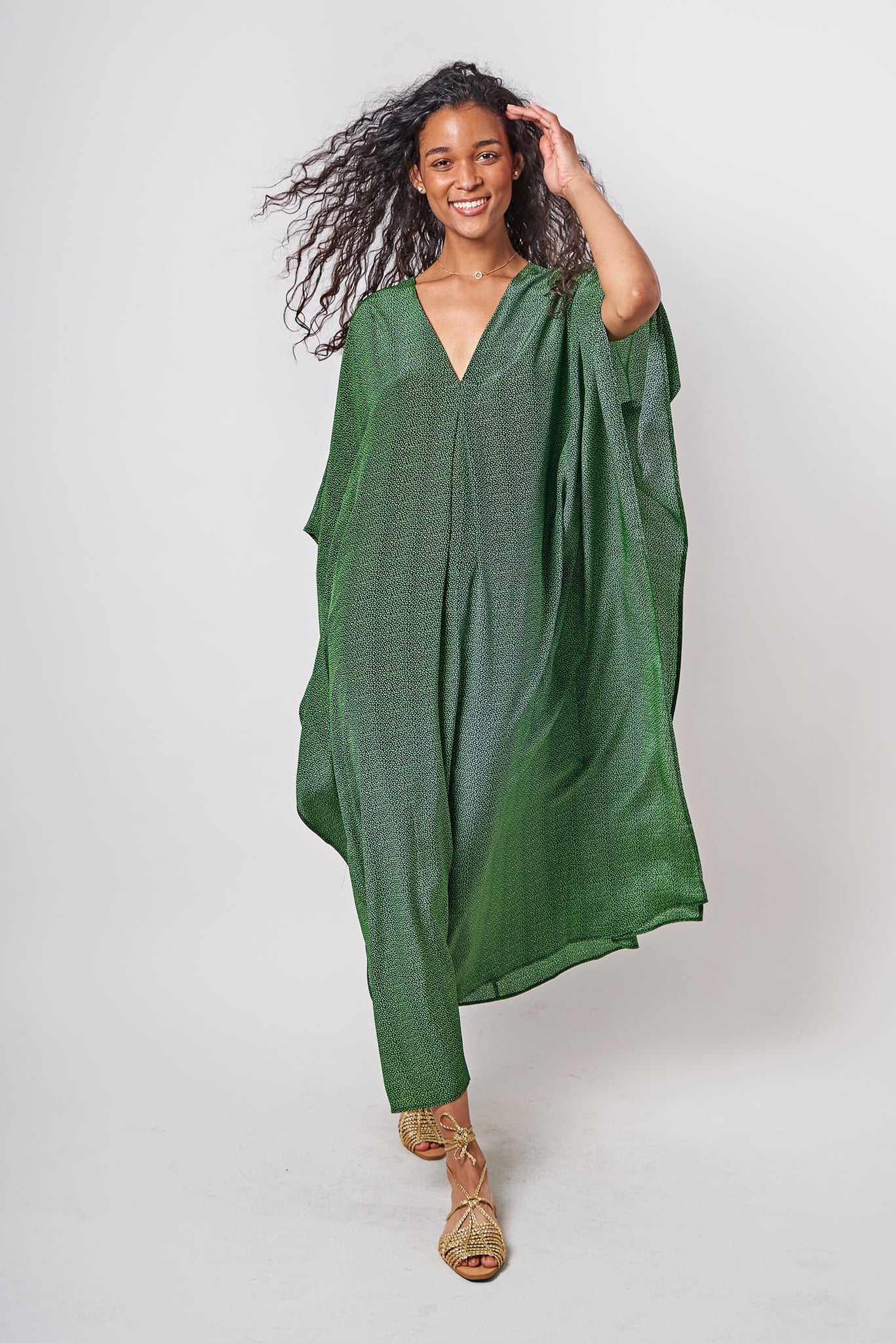 The Cleo Caftan | Midnight Seeds