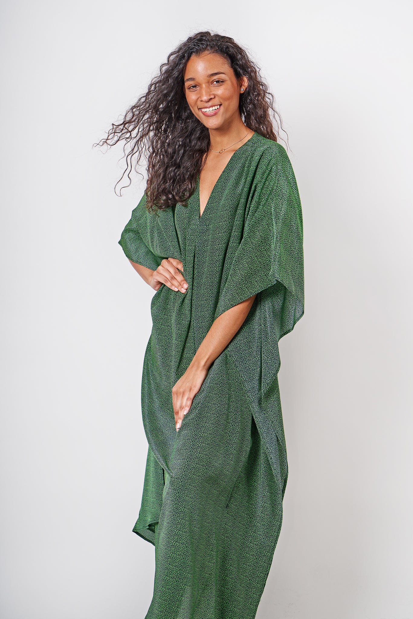 The Cleo Caftan | Midnight Seeds