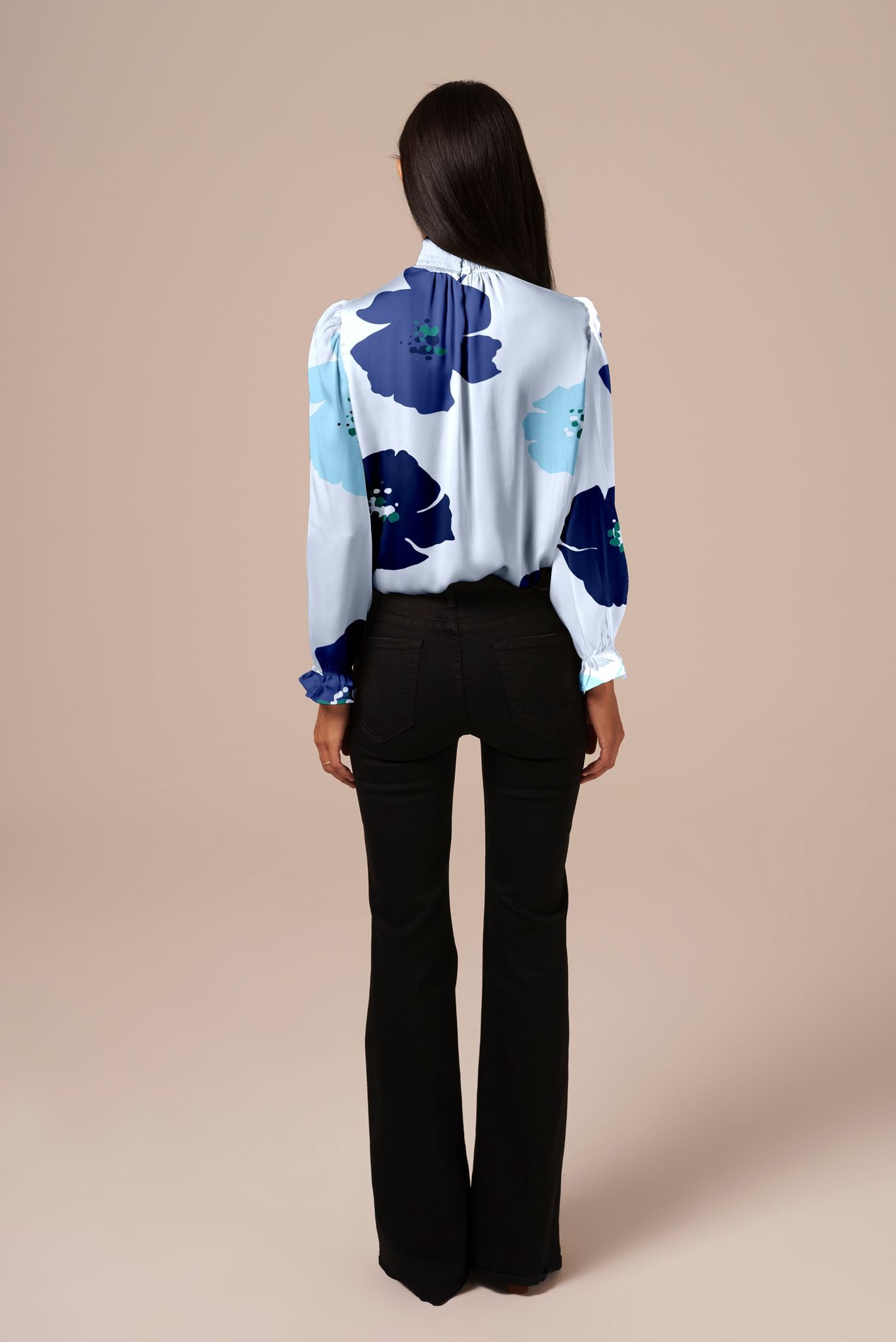 The Stella Top | Sapphire Poppies