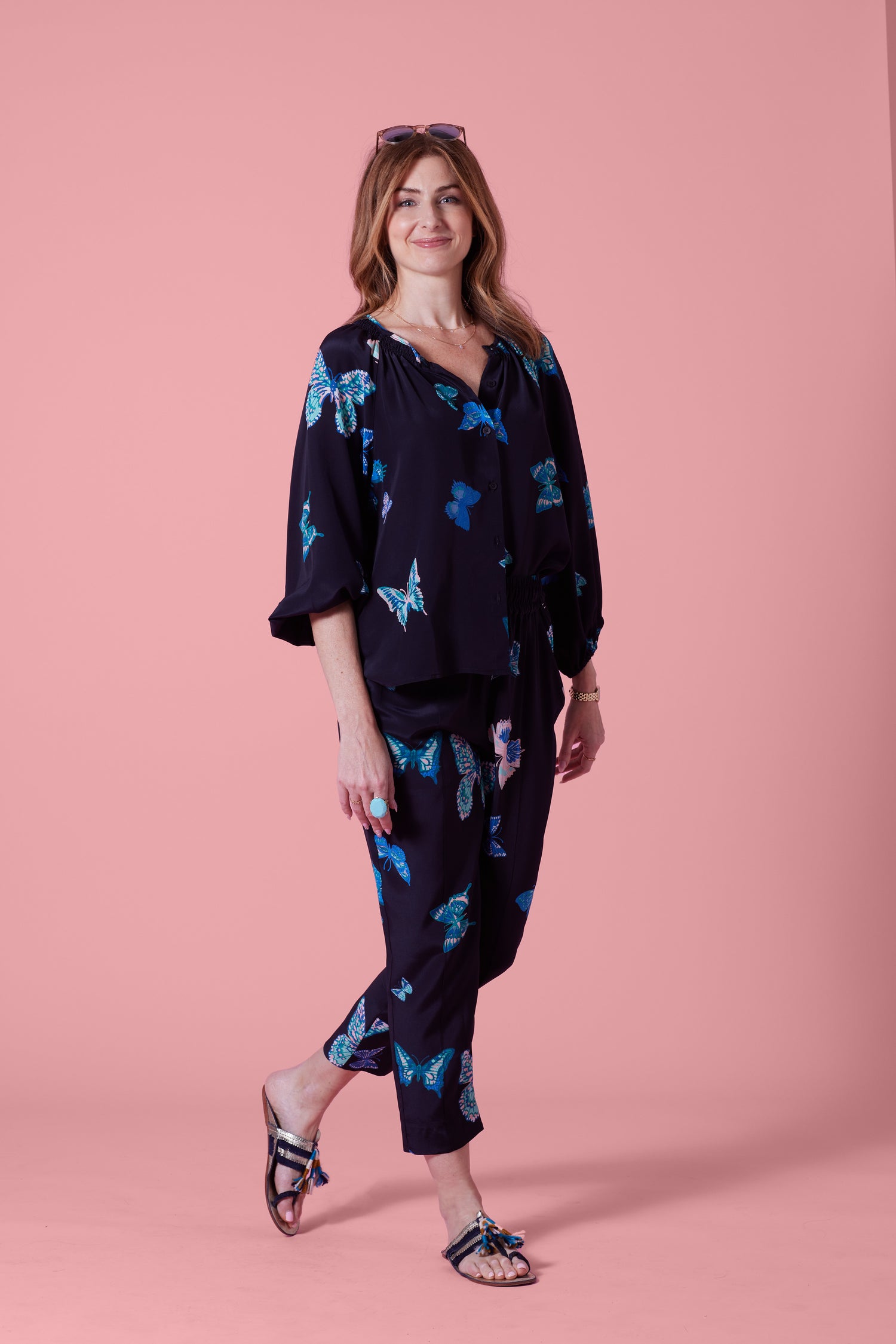 The Julia Pant | Fluttering Butterlies