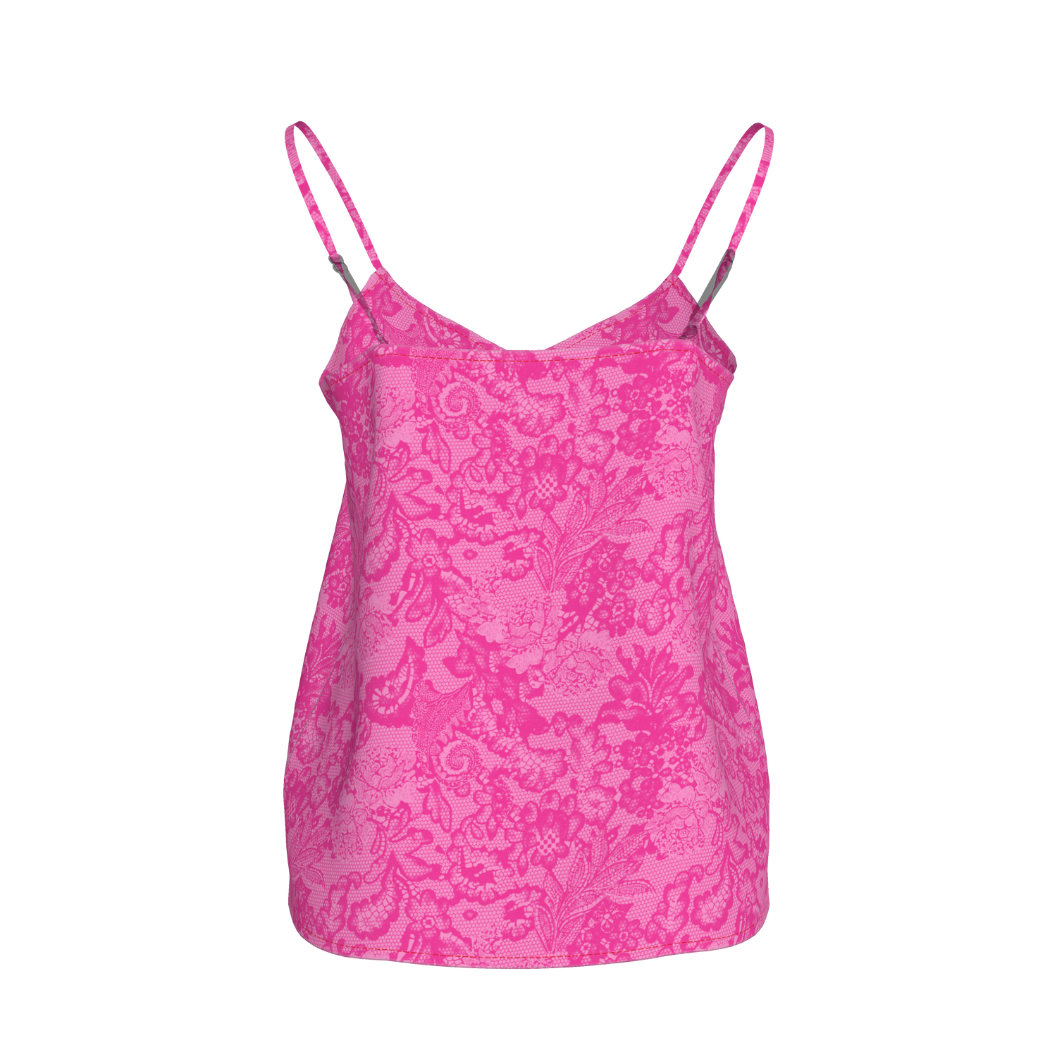 Khala Cami | Hot Pink Lace
