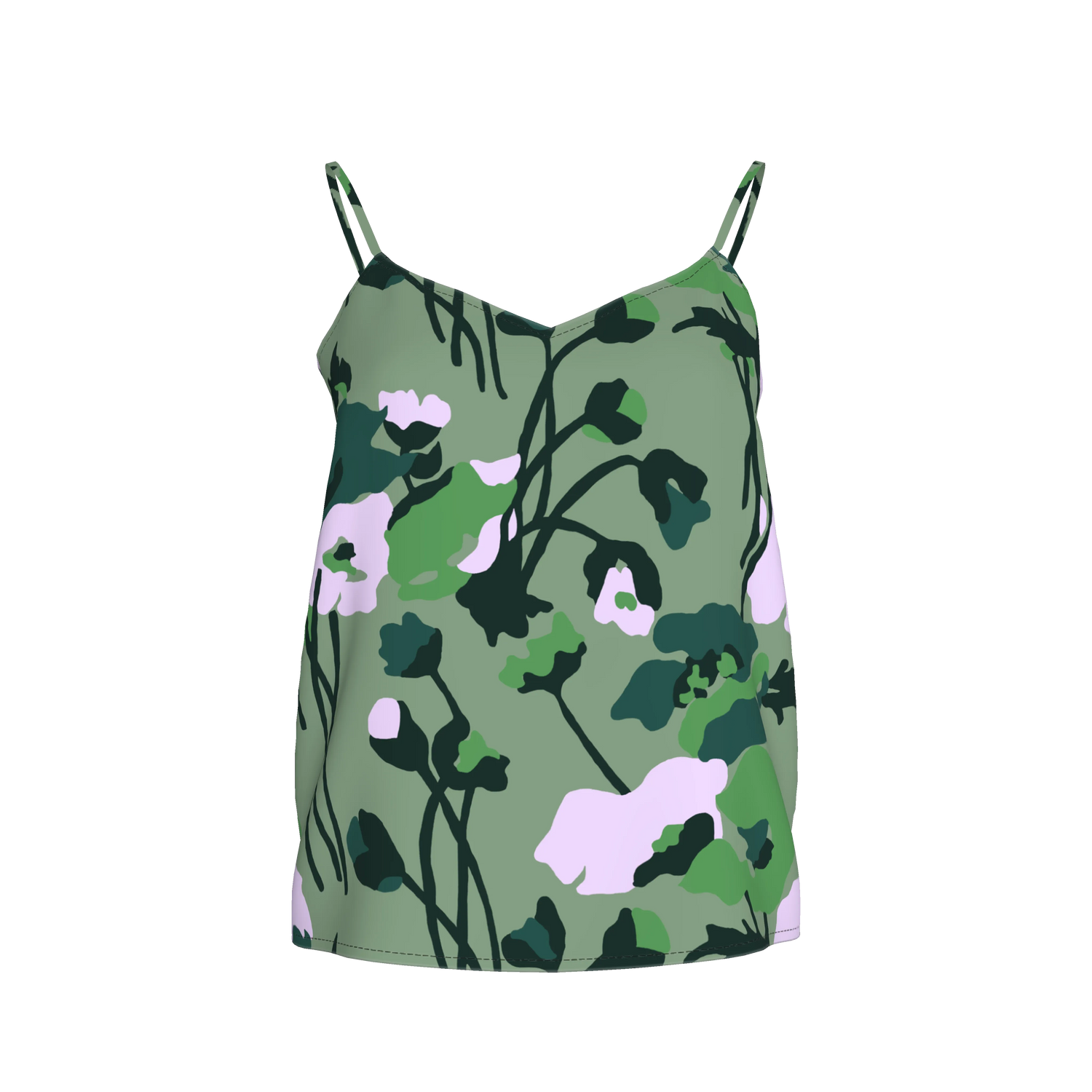 Khala Cami | Dini's Rustic Floral Adventurine and Sage