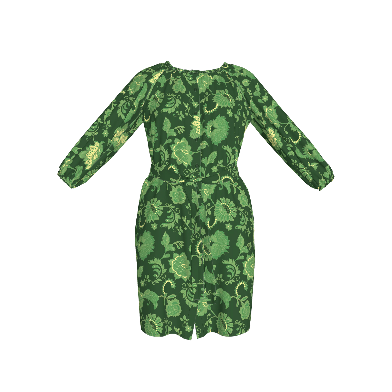 Classic Dress | Butter Green Legacy Lace