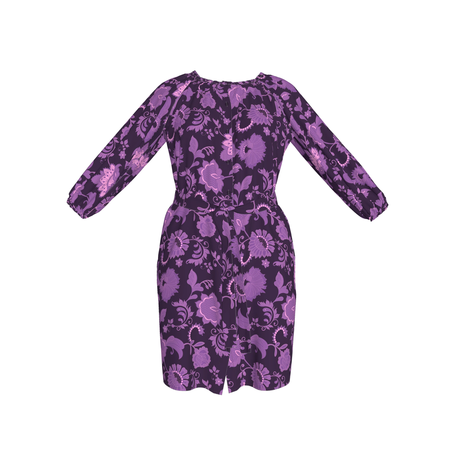 Classic Dress | Purple Legacy Lace
