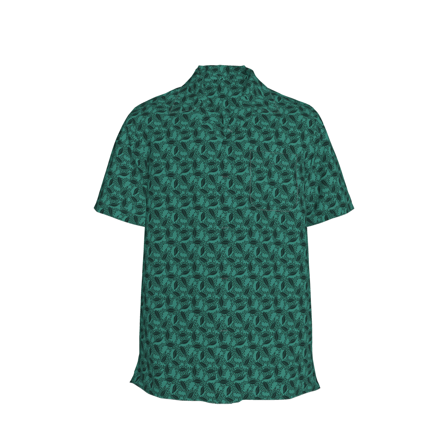 Carter Cabana Shirt | Adventurine Lovely Leaves