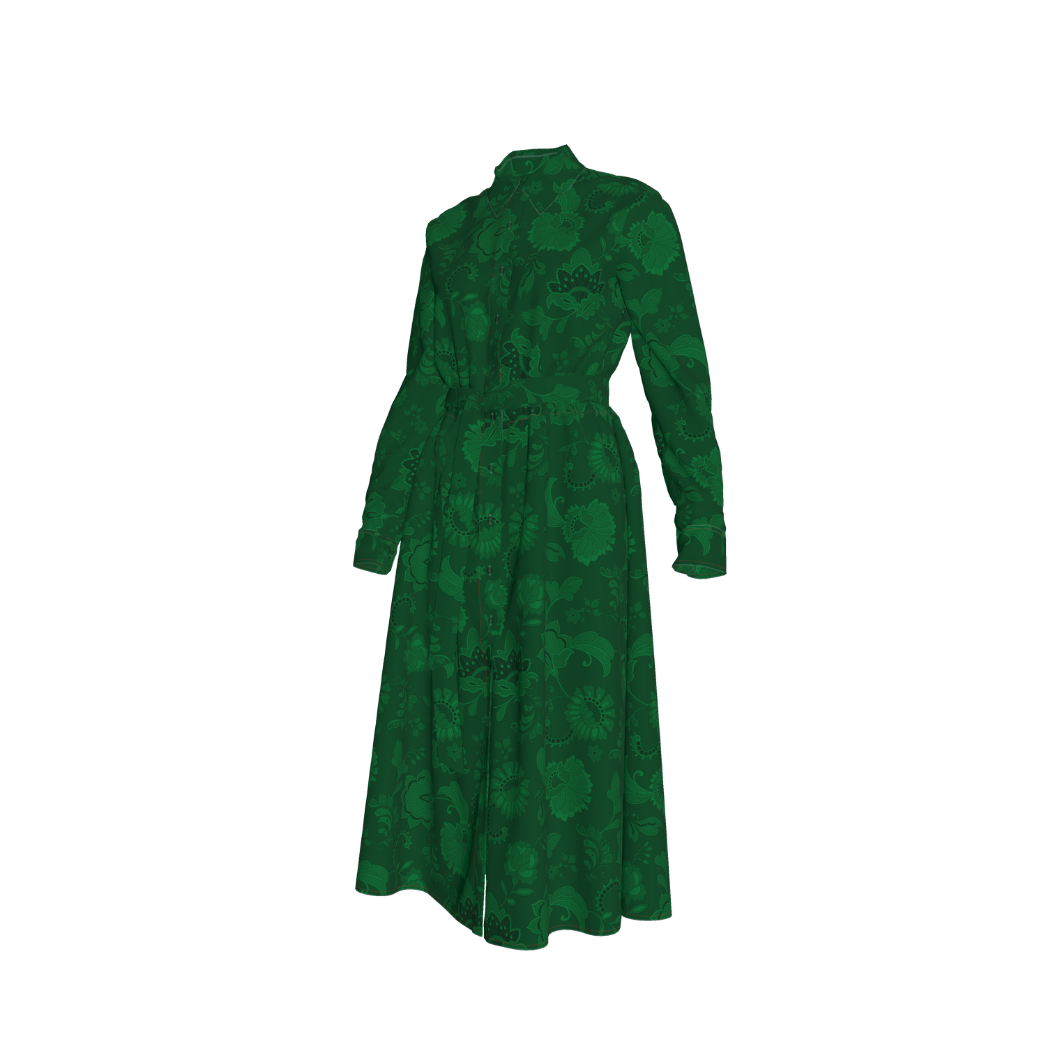 Emerson Dress in Cotton | Emerald Legacy Lace