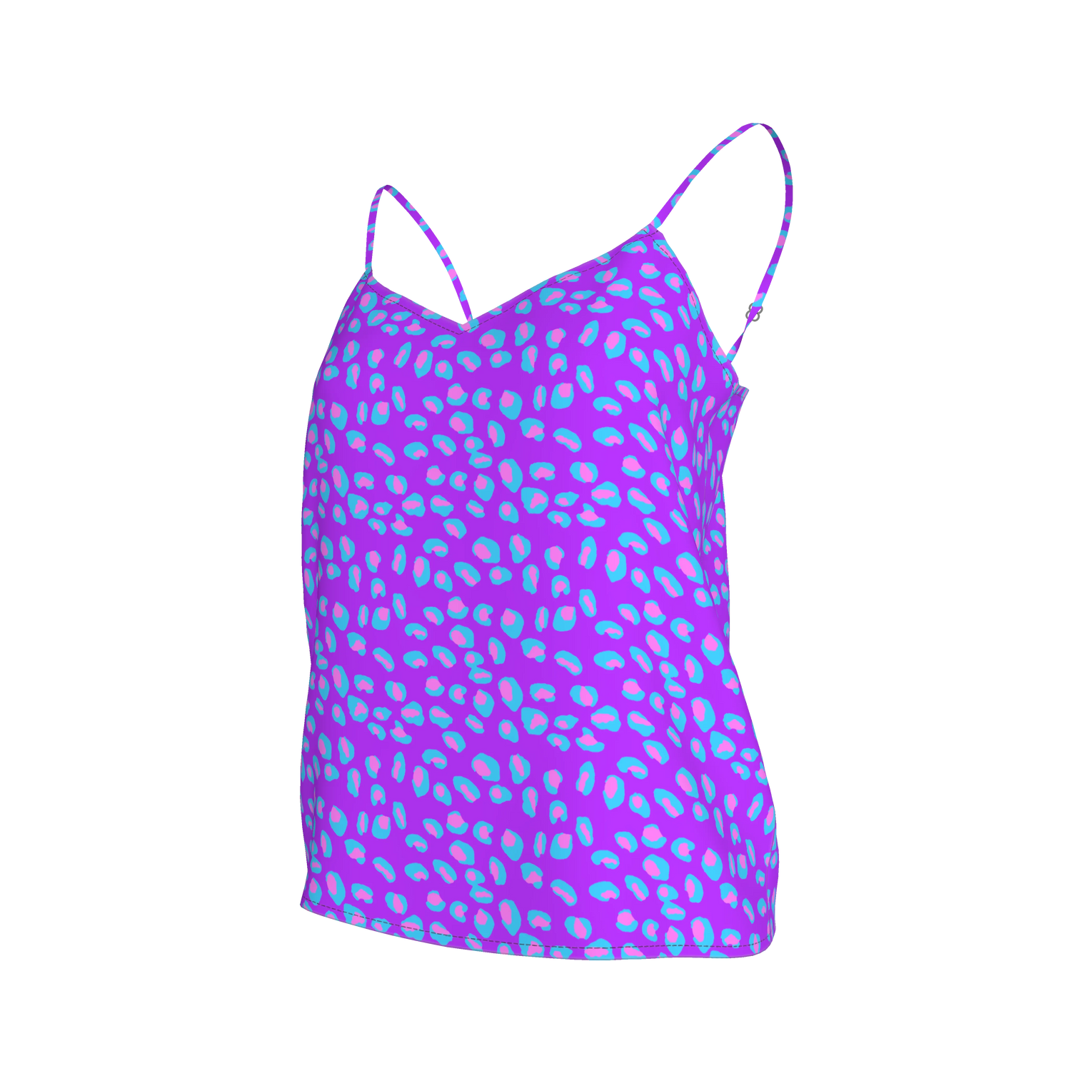 Khala Cami |Playful Pink Leopard