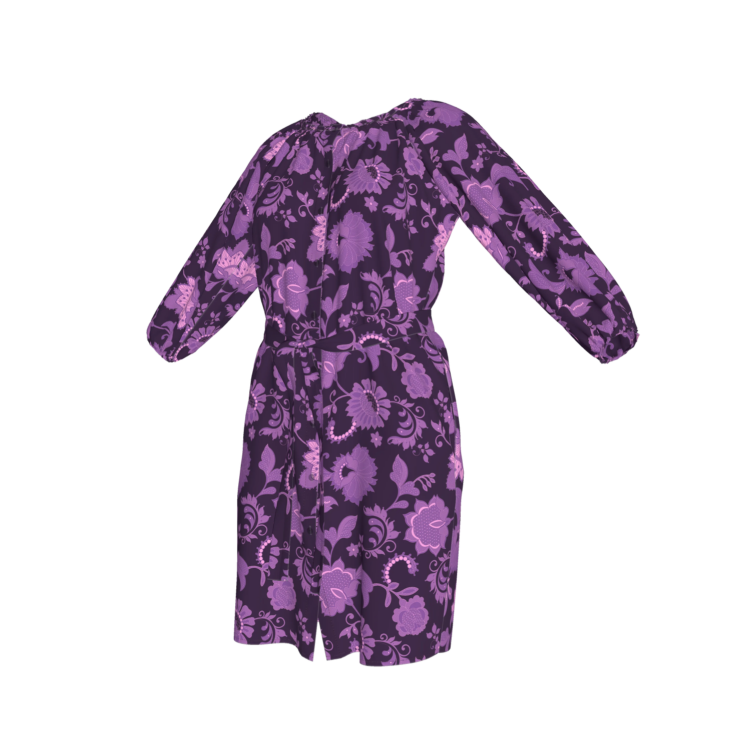 Classic Dress | Purple Legacy Lace
