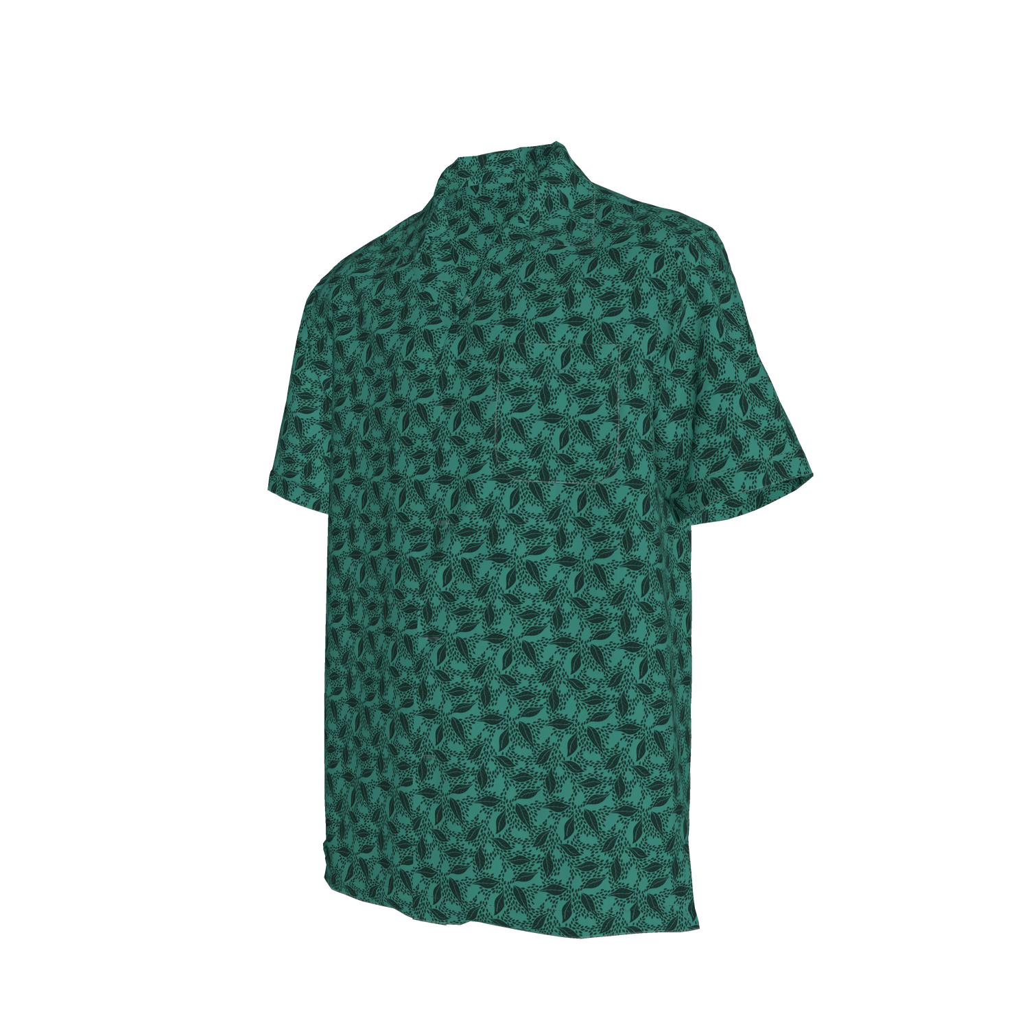 Carter Cabana Shirt | Adventurine Lovely Leaves