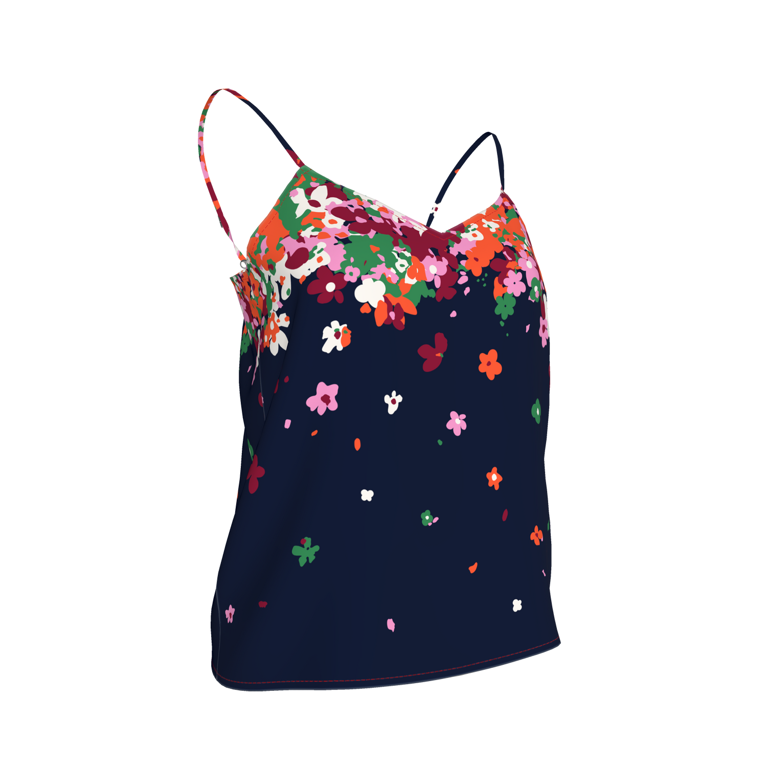 Khala Cami | Indigo Botanical Floral