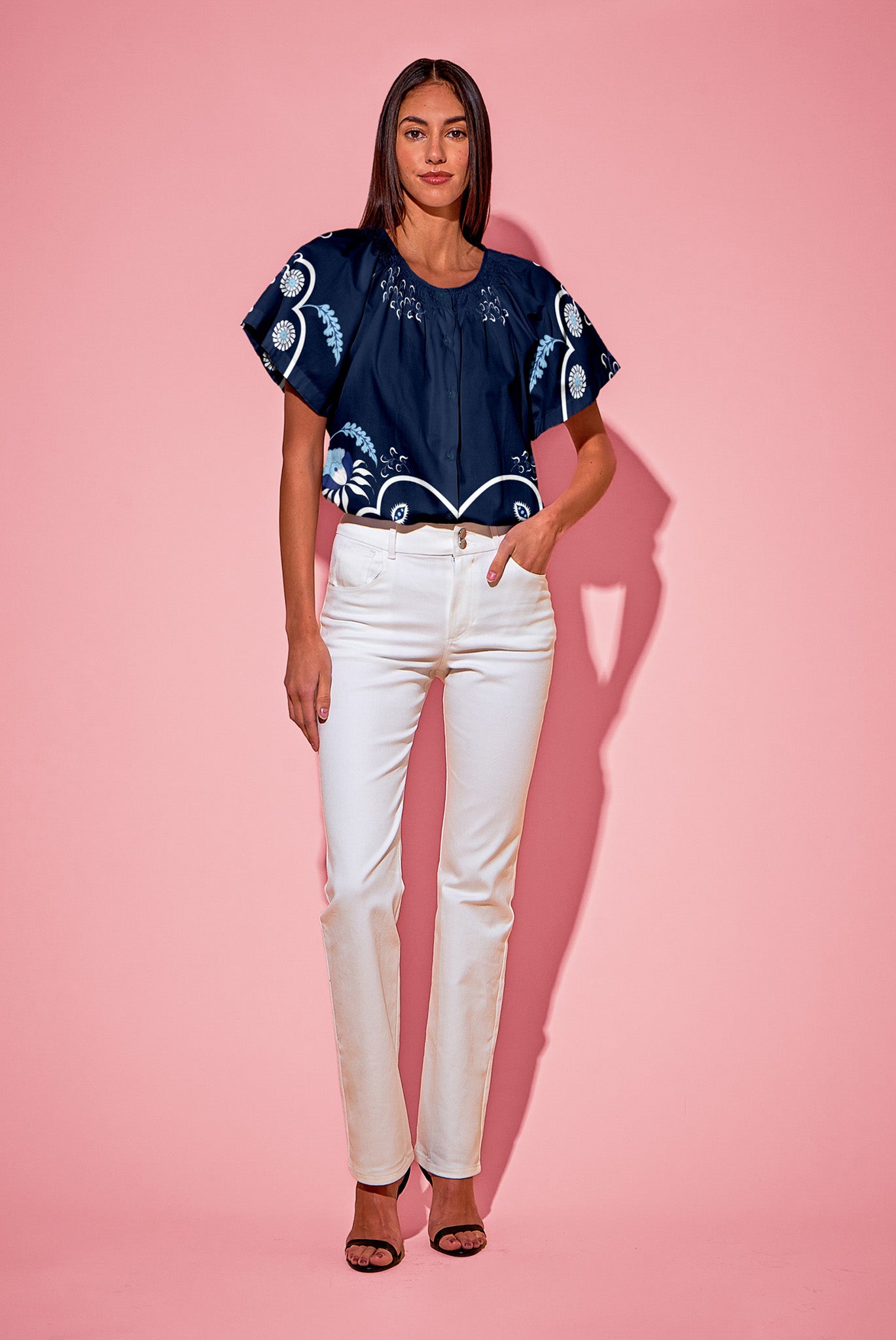 The Short Sleeve Classic Blouse