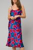 Stevie Slip Dress | Cobalt Radiant Floral