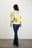 The Classic Blouse | Yellow Poppies