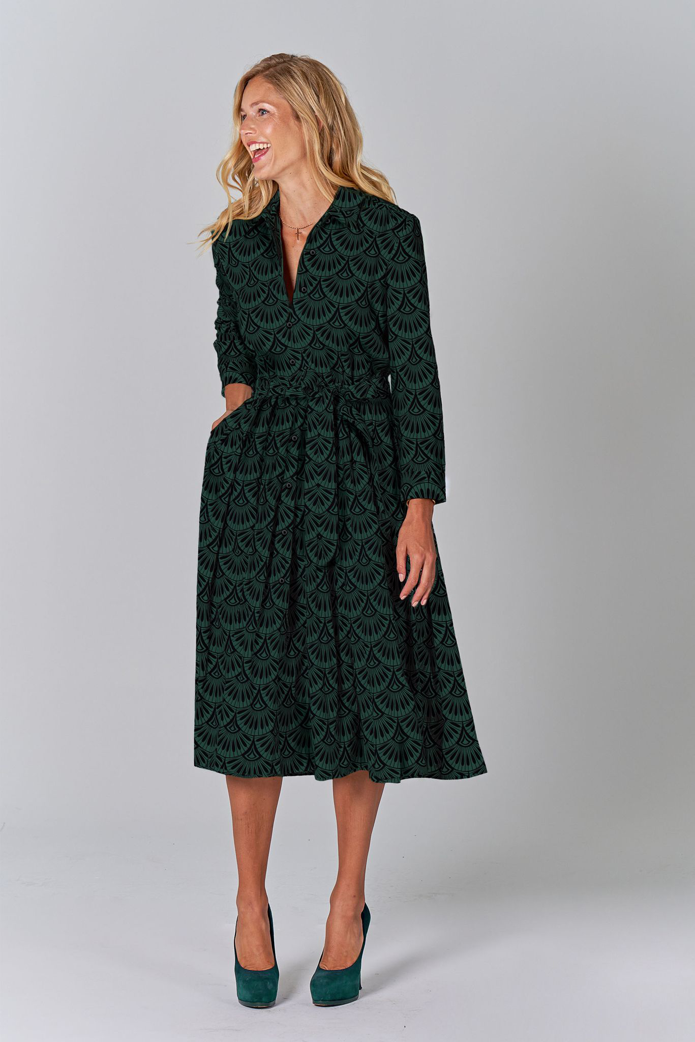 slim fit dress slacks Emerson Dress in Cotton