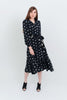 Juliette Dress | Black Cross-Stitch