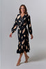 Juliette Dress | Ivory and Cassis