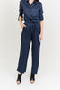 Camilla Pant | Houndstooth Navy and Black