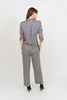 Brooklyn Button Up | Soft Black and White Houndstooth