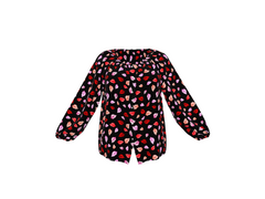 The Classic Blouse - Crimson Kiss