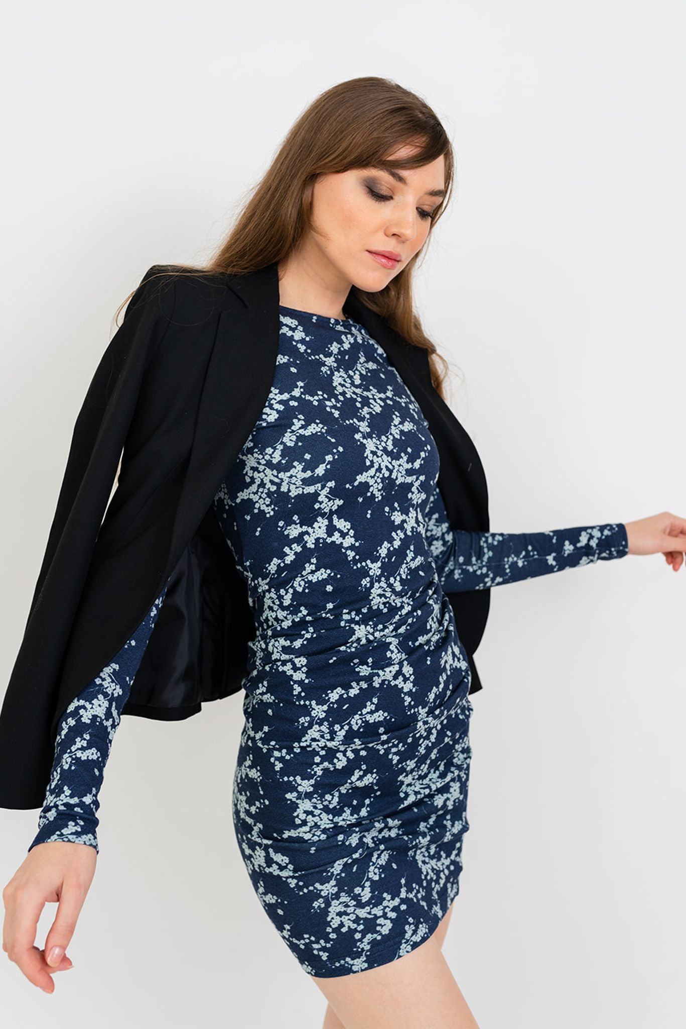 Jordan Jersey Dress | Navy Love Duet