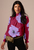 Stella Top | Purple Poppies