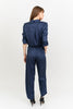 Brooklyn Button Up | Houndstooth Navy and Black
