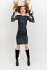 Jordan Jersey Dress | Graphite Painter's Splash