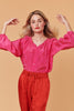 Julia Pant | Terracotta Red