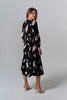 Juliette Dress | Ivory and Cassis