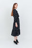 Juliette Dress | Black Cross-Stitch