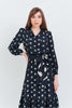 Juliette Dress | Black Cross-Stitch