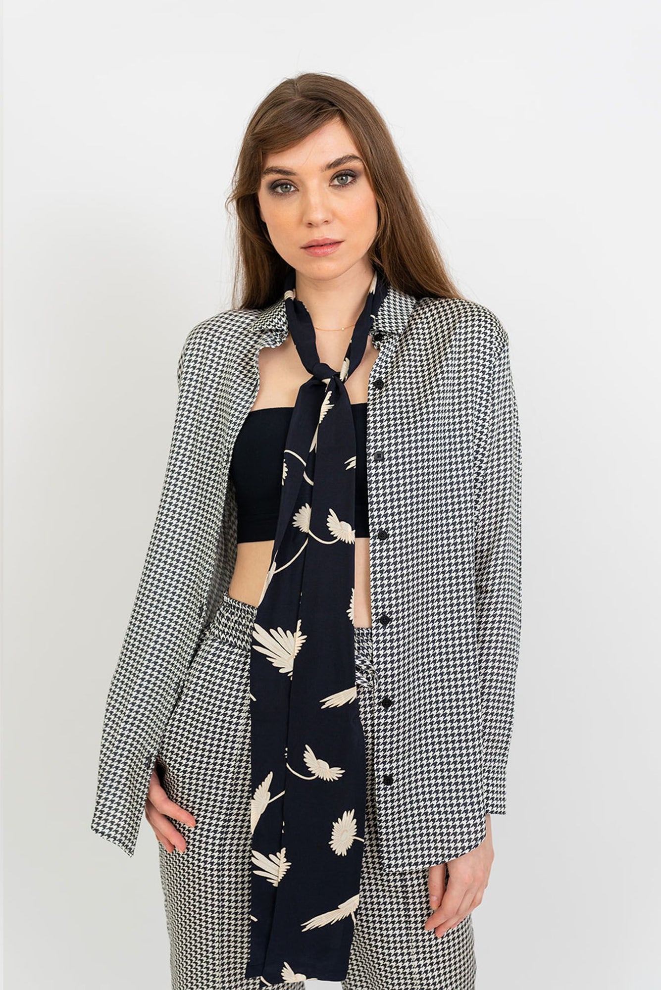 The Tucker Sash | Ivory and Cassis