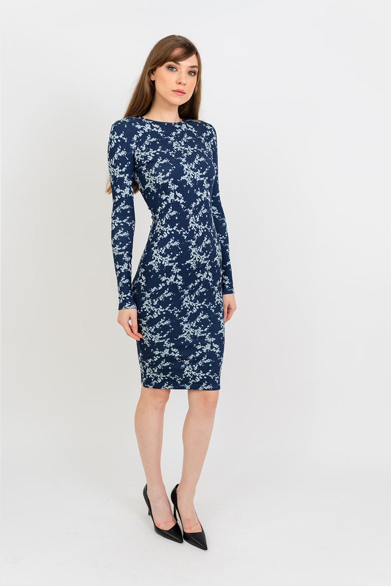 Jordan Jersey Dress | Navy Love Duet