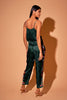 Julia Pant | Baroque Floral in Emerald