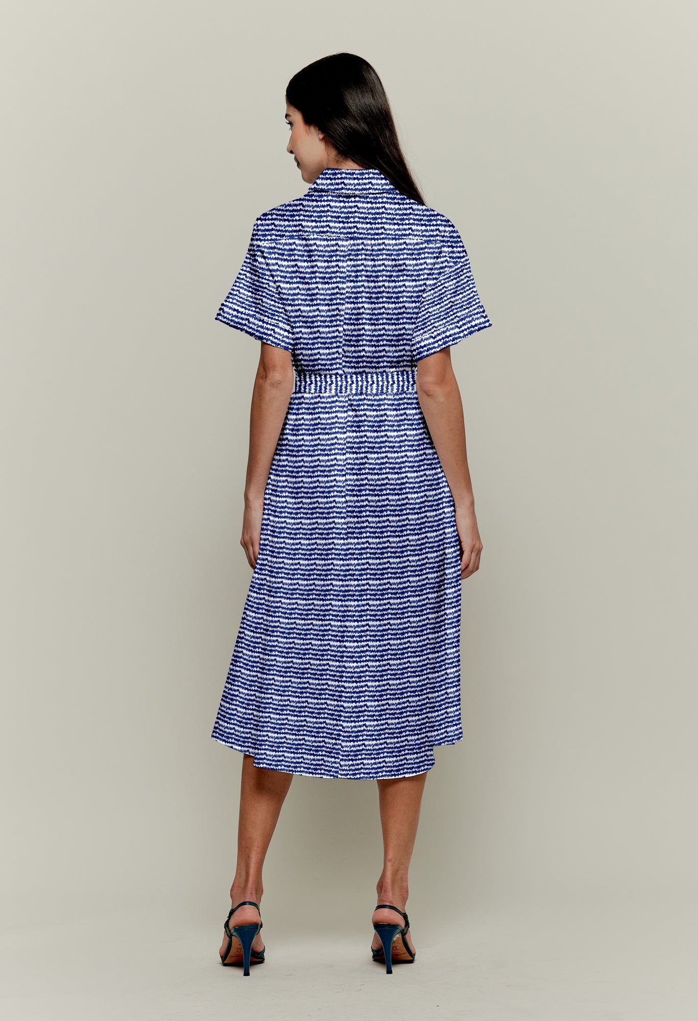 Sarah Shirtdress | Cobalt Sound | tuckernyc – Tucker