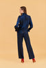 Stella Top | Painter's Splash in Ink Blue