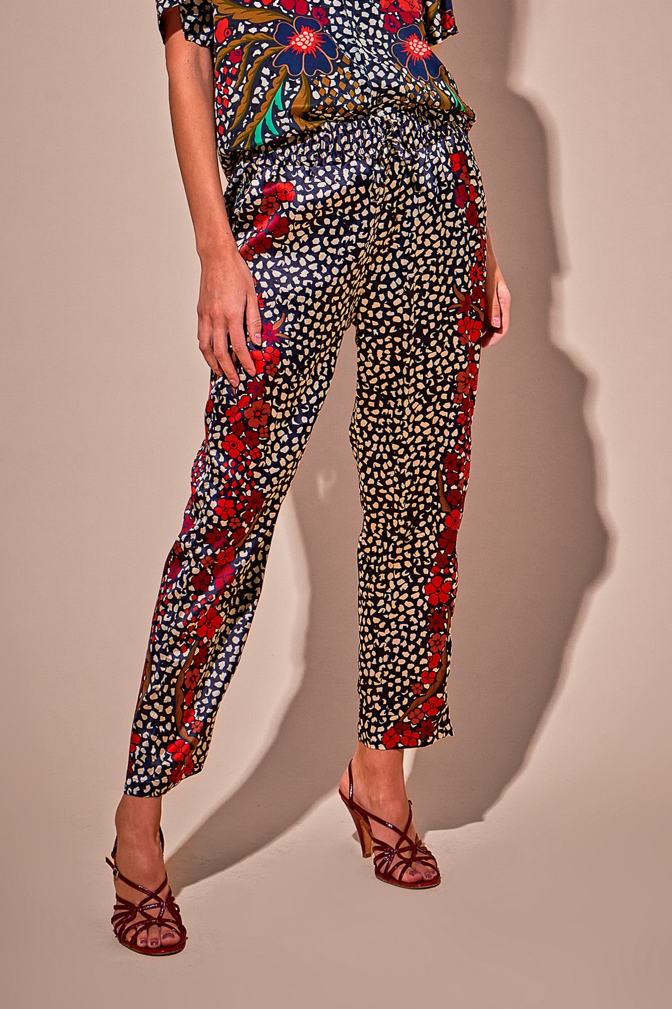 The Julia Pant | Baroque Floral