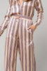 Whitney Pant | Retro Stripe in Ivory & Navy
