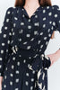 Juliette Dress | Black Cross-Stitch
