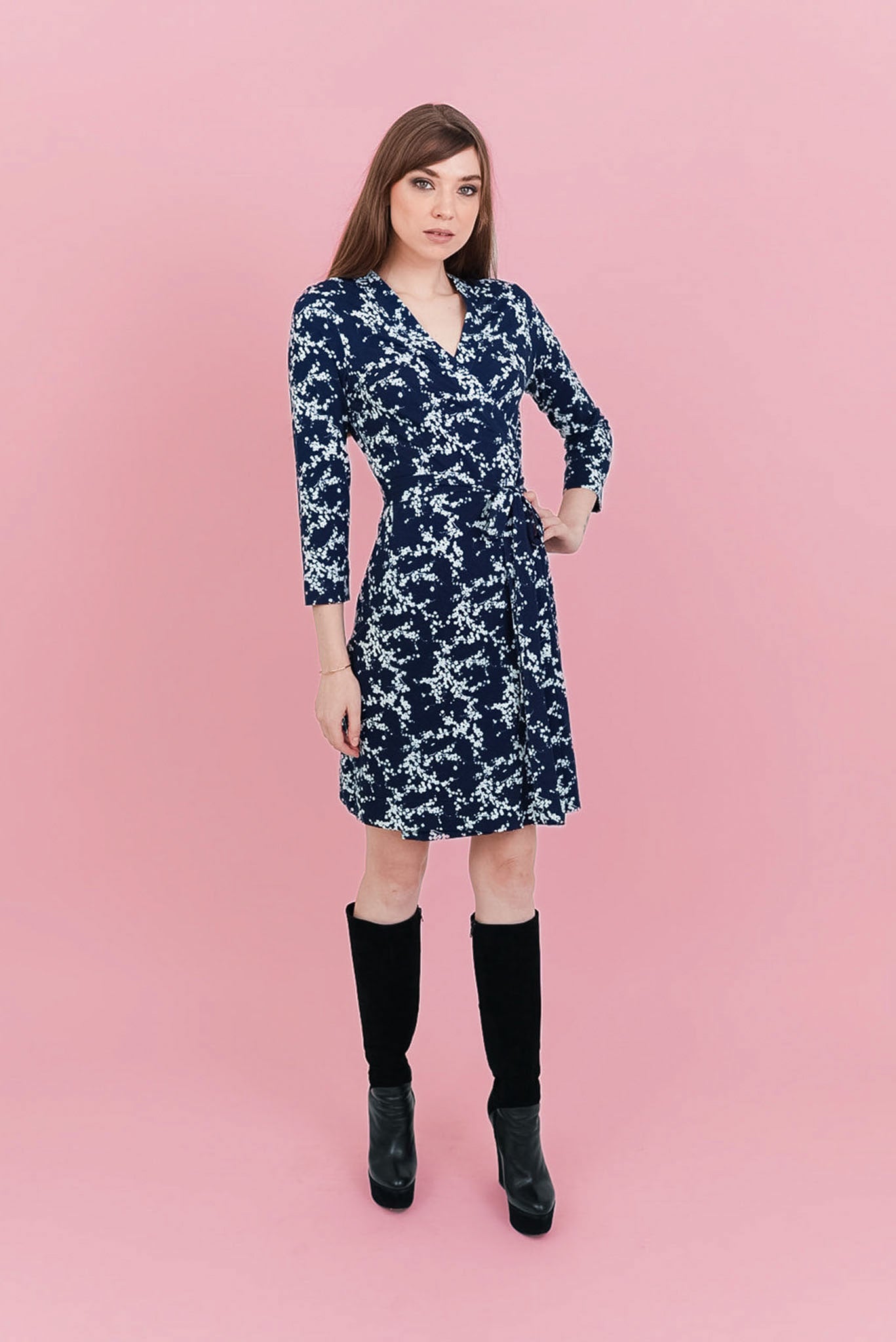 The Rachel Wrap Dress