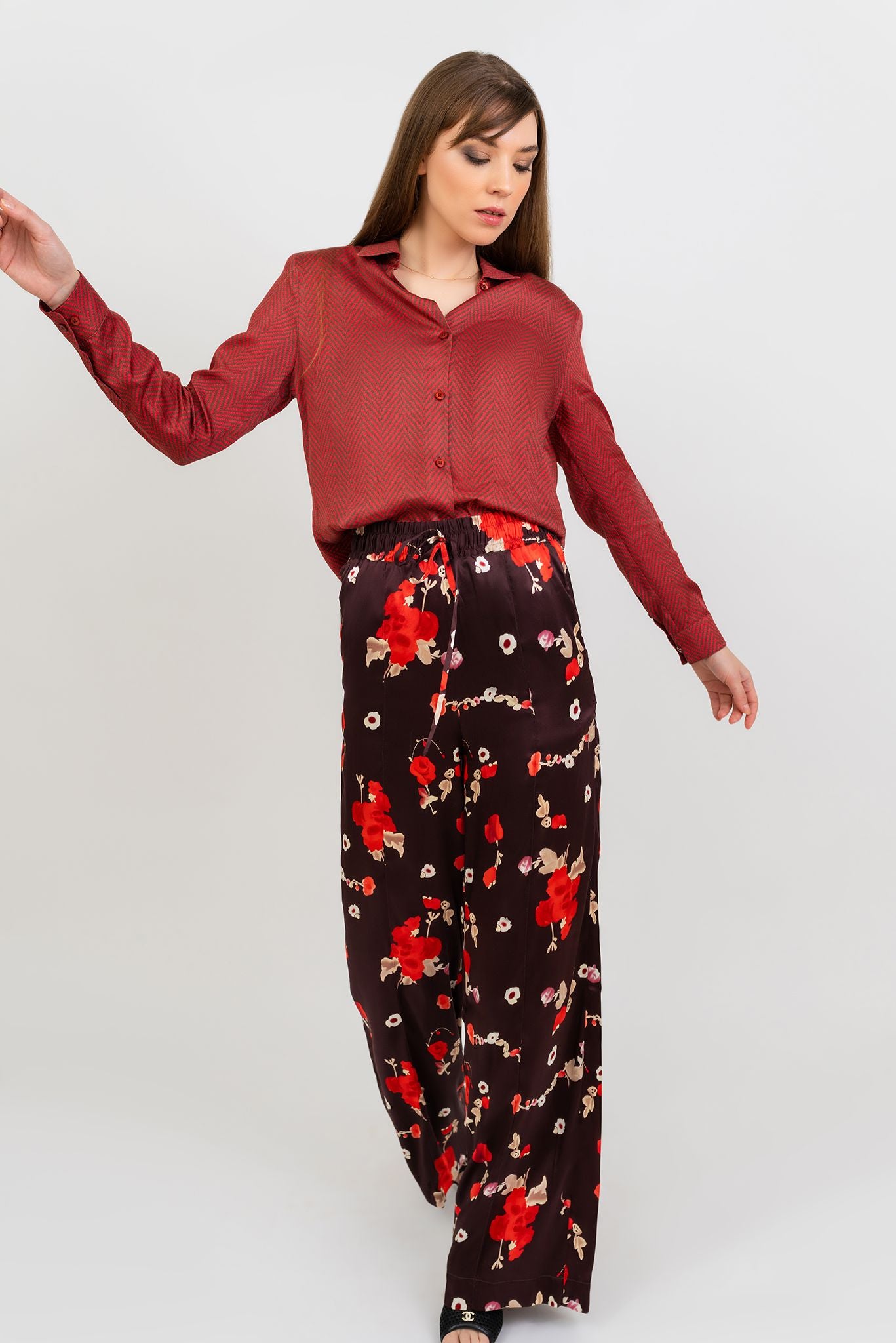 Whitney Pant | Earthen Ware Floral