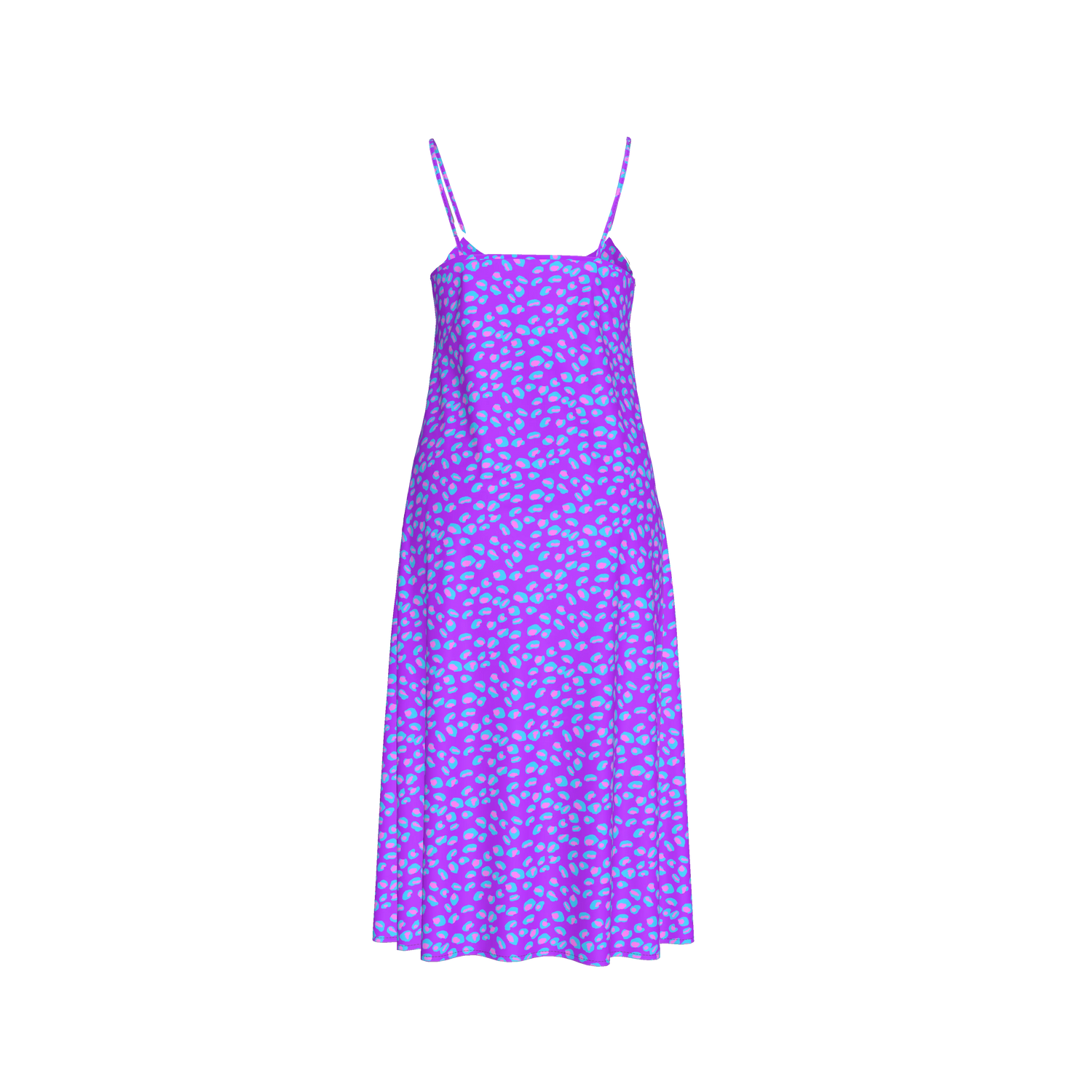 Stevie Slip Dress | Playful Pink Leopard