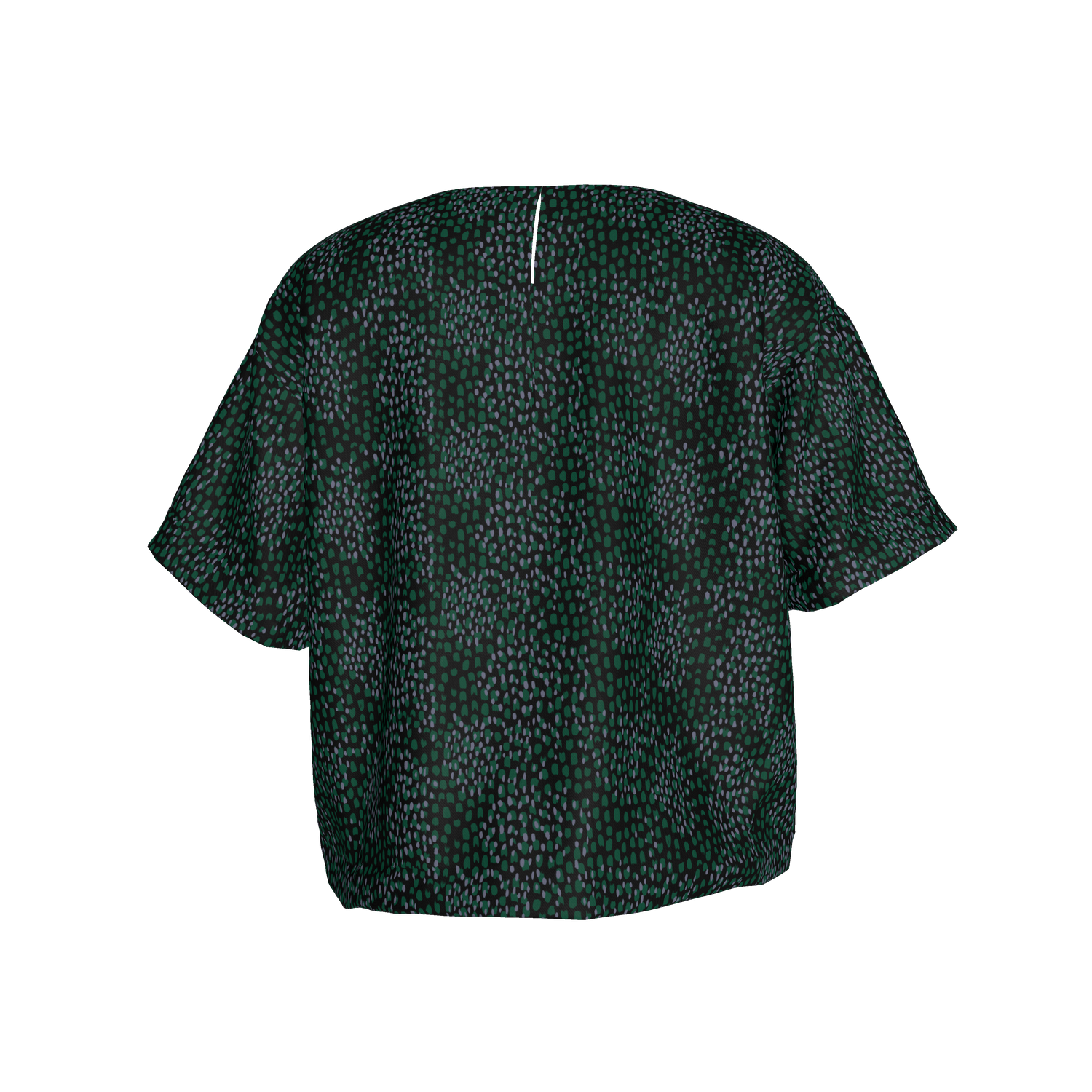 Eden Tee in Lightweight Cotton|  Emerald Spots